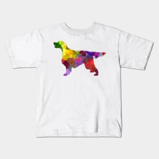 Gordon Setter in watercolor Kids T-Shirt